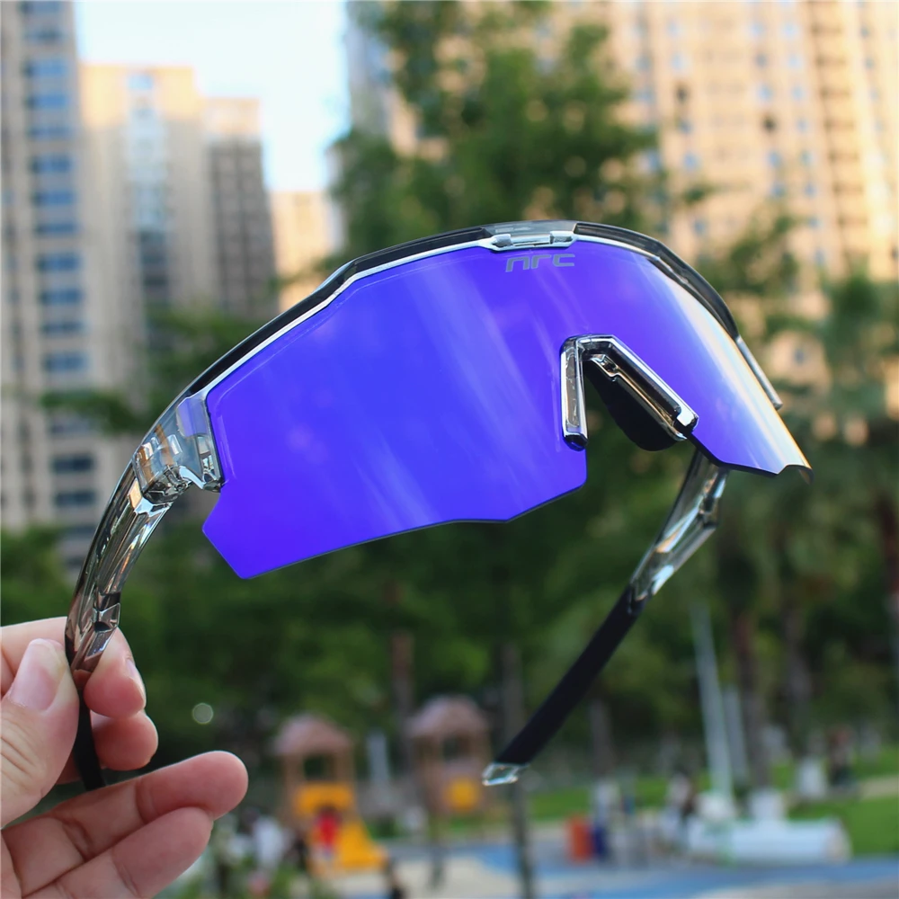 NRC UV400 TR90 Radsport-Sonnenbrille, Sport-Fahrradbrille für Männer und Frauen, MTB, Mountainbike, Angeln, Wandern, Reiten – Detail 16