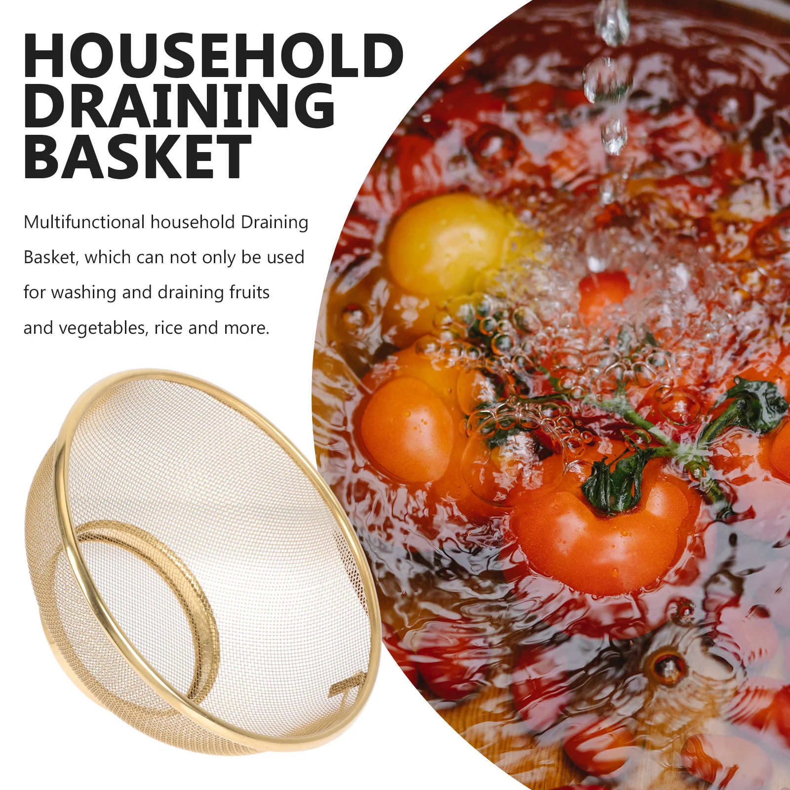 

Oil Filter Slag Separator Mesh Colander Kitchen Fine Food Strainer Drainer Stainless Steel