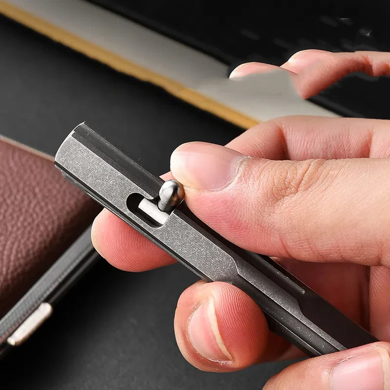 130*12mm EDC lega di titanio Penna tattica di autodifesa G2 bobina mutifunzione tipo pistola tascabile firma campeggio in auto donna regalo