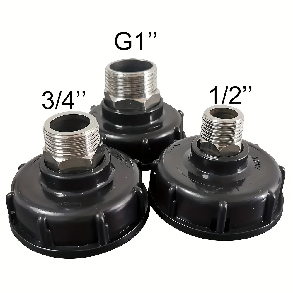 1000L Durable IBC Tote Tank fittings S60X6 Thread to 1/2