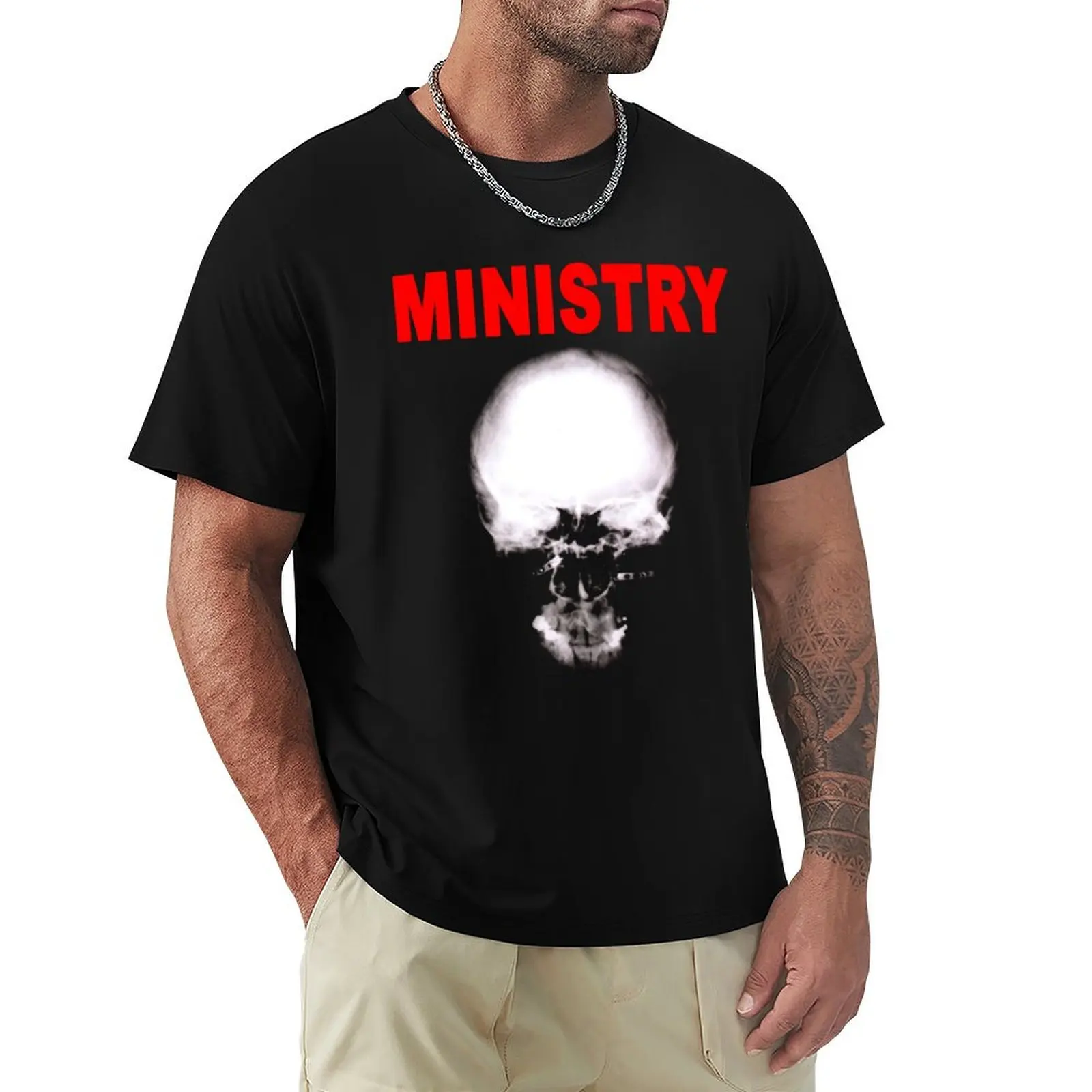 

Ministry - The Mind is a Terrible Thing To Taste - Vintage Metal T-Shirt Work Outdoor Short Sleeve Tee