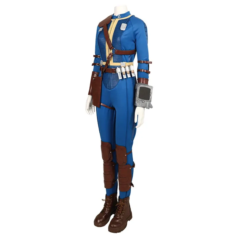 

COSda@Game Fall Cos Out Lucy MacLean Cosplay Norm Vault Dweller Uniform Blue Jumpsuit Cosplay Adult Disguise Halloween Party Su
