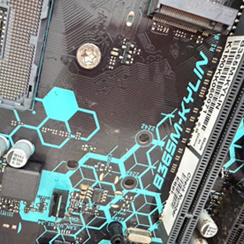 For ASUS B365M-KYLIN Motherboard LGA 1151 DDR4 Mainboard B365 100% Tested  Fully Work be shipp quickly DH