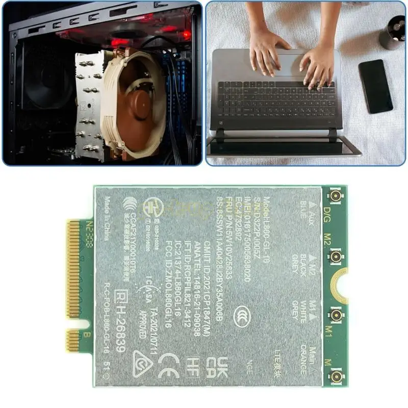 Q5WA L860-GL-16 4G LTE 모듈 PC 통합을위한 빠른 속도 L13 용 다운로드 다운로드