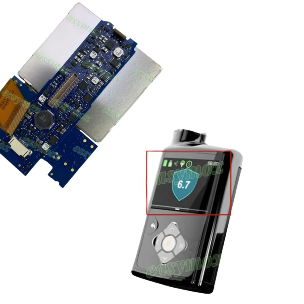 2 Inch LCD Display Screen with PCB Board Replacement for Medtronic Minimed 670G 770G 630G 640G Insulin Pump