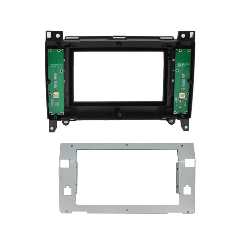 7 INCH Fascia Frame Adapter Original 2 Din for Benz B200 Dash Audio Fitting Panel Frame Kit