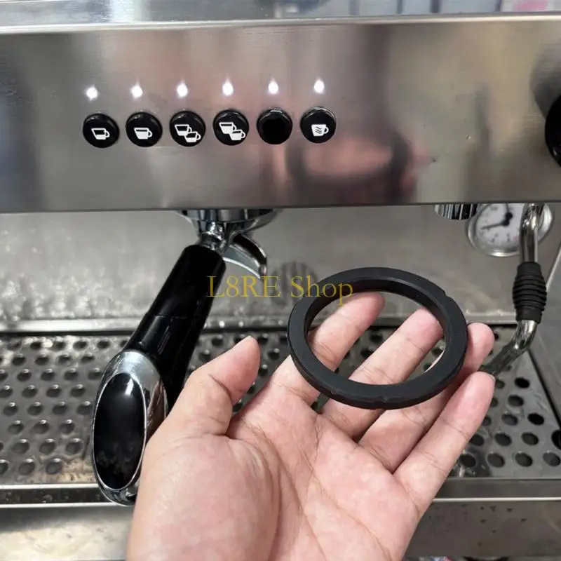 L8RE Silicone Gasket Brew Sealing Rings Easy to Installs Sealing Rings Coffee Machine Accessories for Espresso Machine