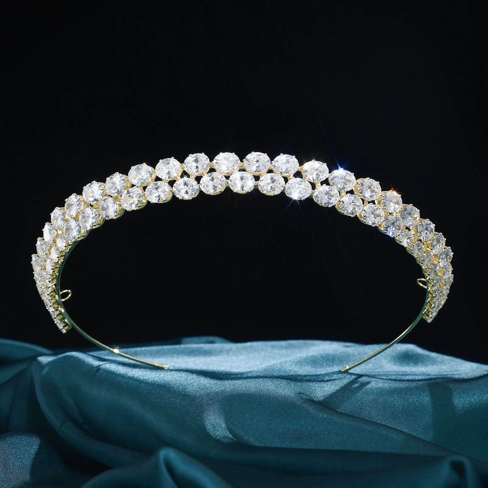 Princess Crystal Zircon Hairband for Birthday Party Fashion Joker Exquisite Wedding Hair Accessories Wholesale 266111