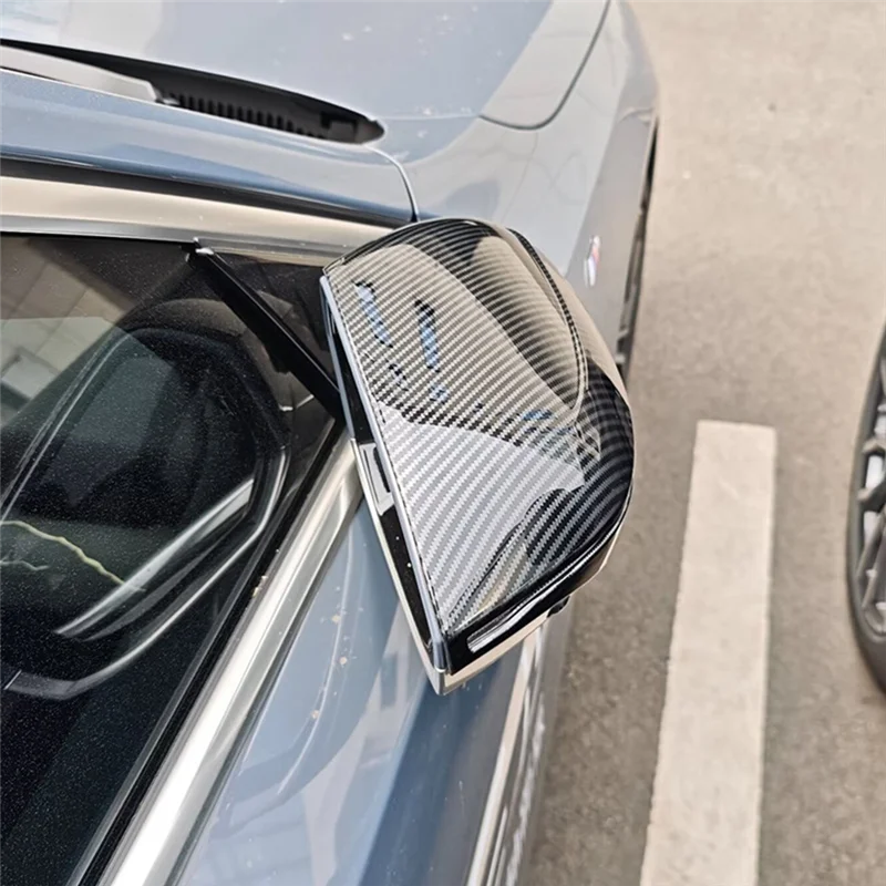 

NEW-For BMW X3 G45 2025 Carbon Fiber Car Rearview Side Mirror Cover Trim Decoration Accessories