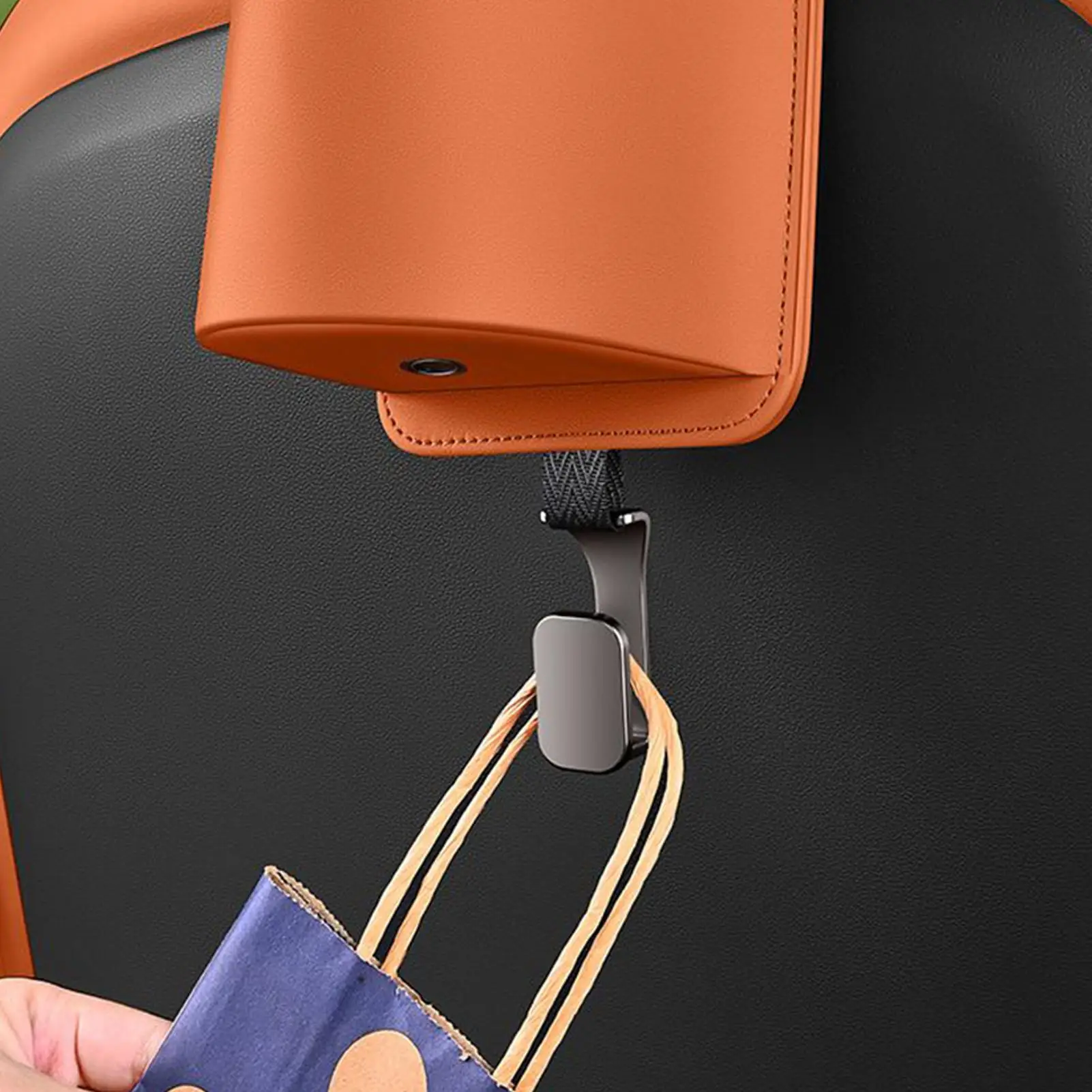 Portavasos para asiento trasero de coche, contenedor automotriz multifuncional, portavasos para asiento trasero de coche, gancho para reposacabezas para camión de viaje