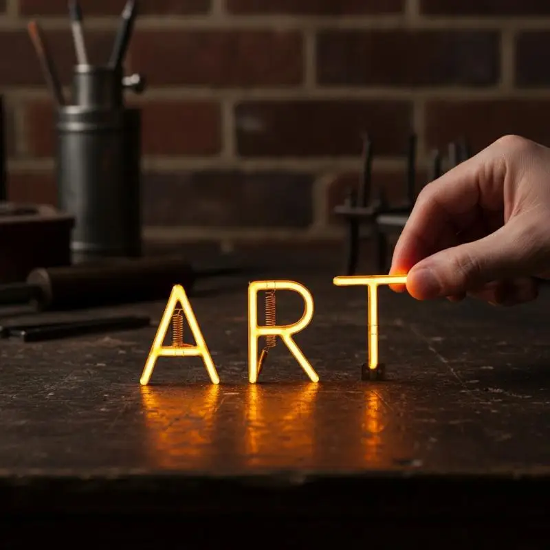 COB LED Filament English Letter DC3V Yellow Diodes Shatterproof for Outdoor Party Event Wall DecorationHotsale