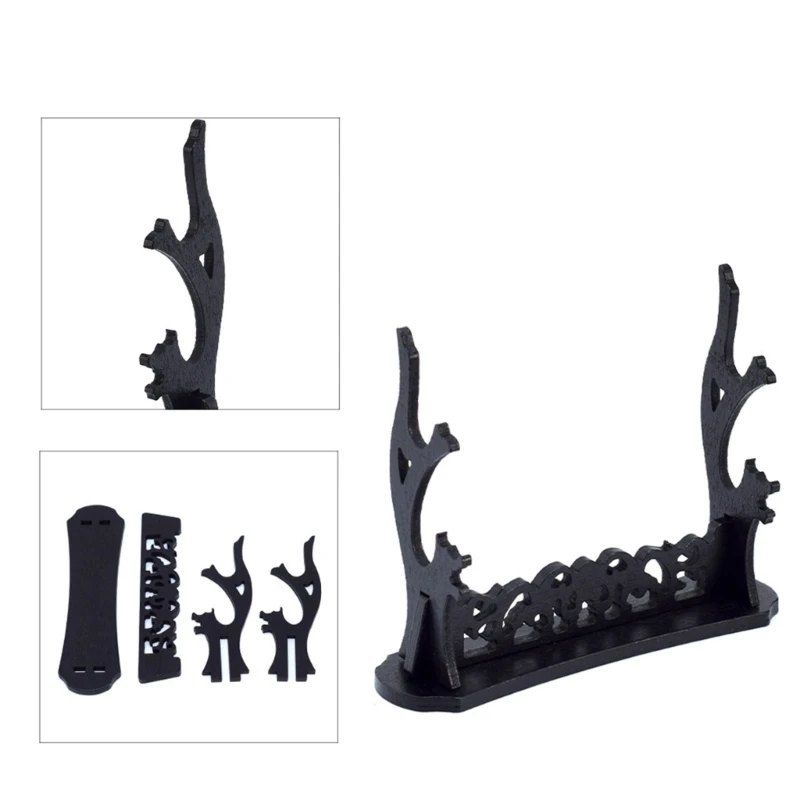 Japanese  Holder Sturdy Stand for Showcasing Weapons Practical Jewelry Display Rack for Collectors and Enthusiasts Drop Ship