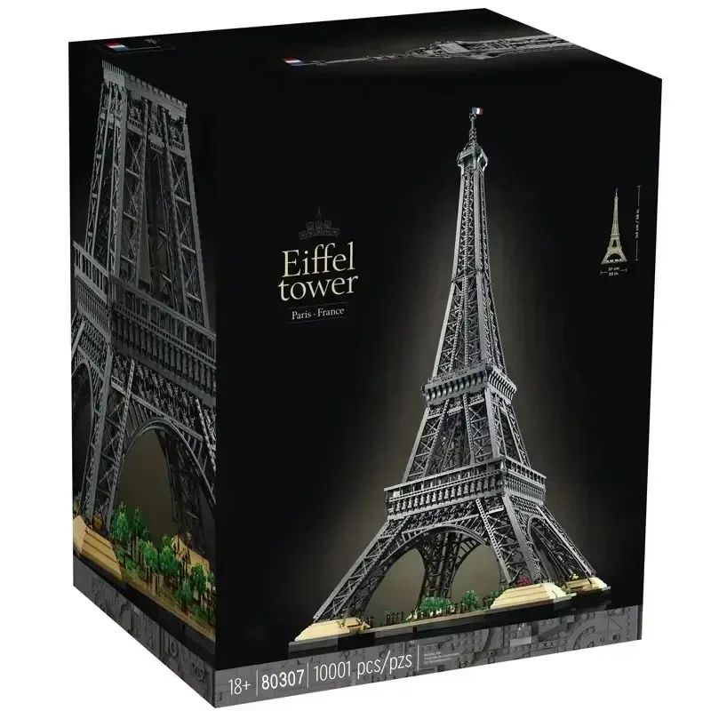 

10001pcs Architecture Series Eiffel Tower Model Building Blocks 1.5 Meters Large Building Adult Set Toy Birthday Gift