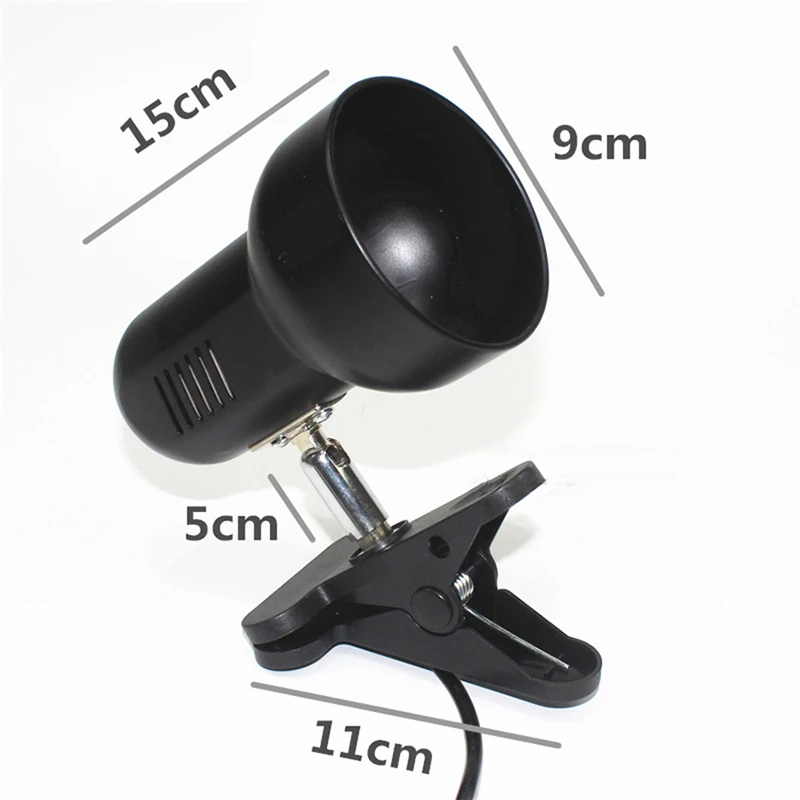 Lampe de bureau à LED Flexible avec Clip, idéale pour la lecture ou l'étude, protection des yeux, idéal pour la chambre à coucher, 1 pièce