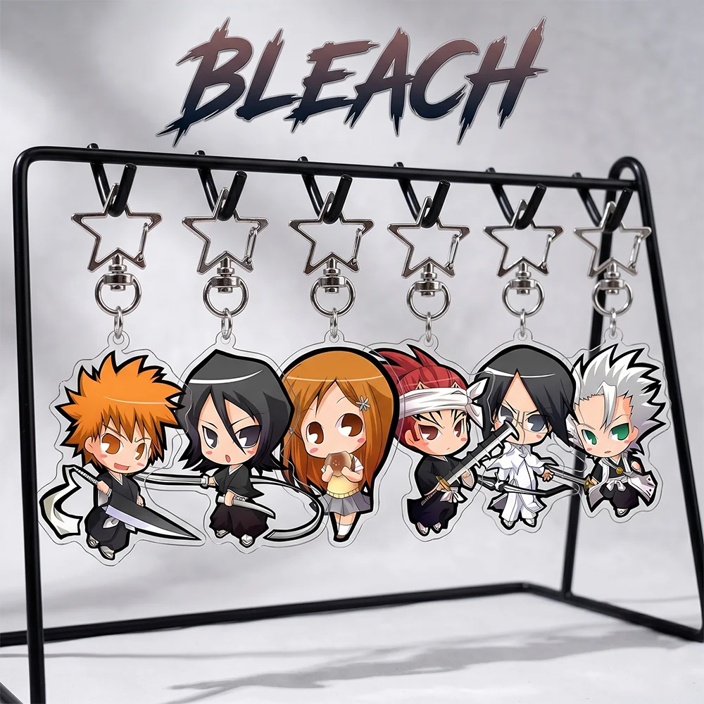 Акриловая-подставка-6-см-с-персонажем-аниме-bleach-Тосиро-Хицугая-милый-мультяшный-брелок-для-сумки-украшение-для-автомобильных-ключей-подарок