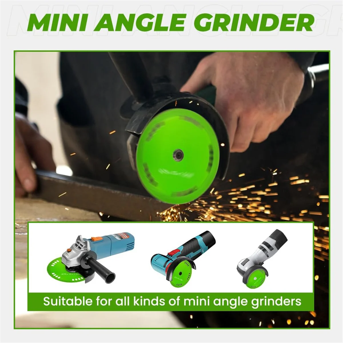 ABNJ Rock Slab Grinding Disc 2.95inch Glass Cutting Disc for Angle Grinder, 0.04inch Ultra Thin 3pcs