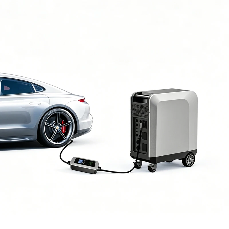 New Solar Powered Ev Car Charger 3kWh 5kwh 10kwh 15kwh 20kwh Portable EV Power Bank for Emergency Use Home Back up Battery