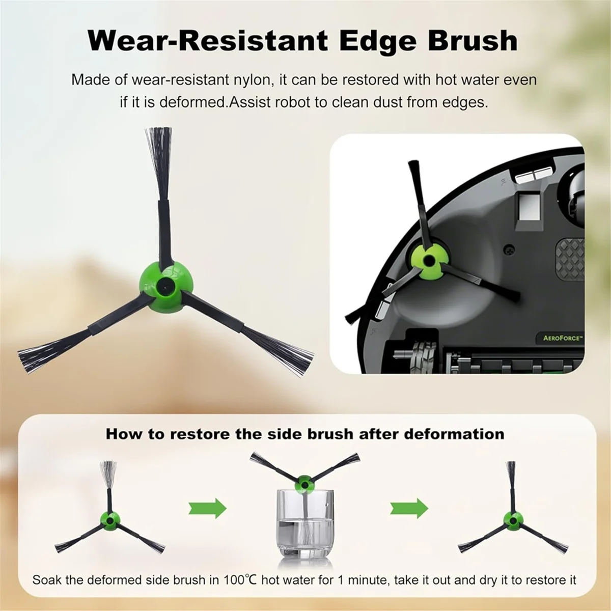 Sales For IRobot Roomba Combo J7/J7+ J7 Plus/J9/J9+ J9 Plus Robot Vacuum Cleaner Accessories,Roller Brushes,Mop Pads,Dust Bags - Image 2