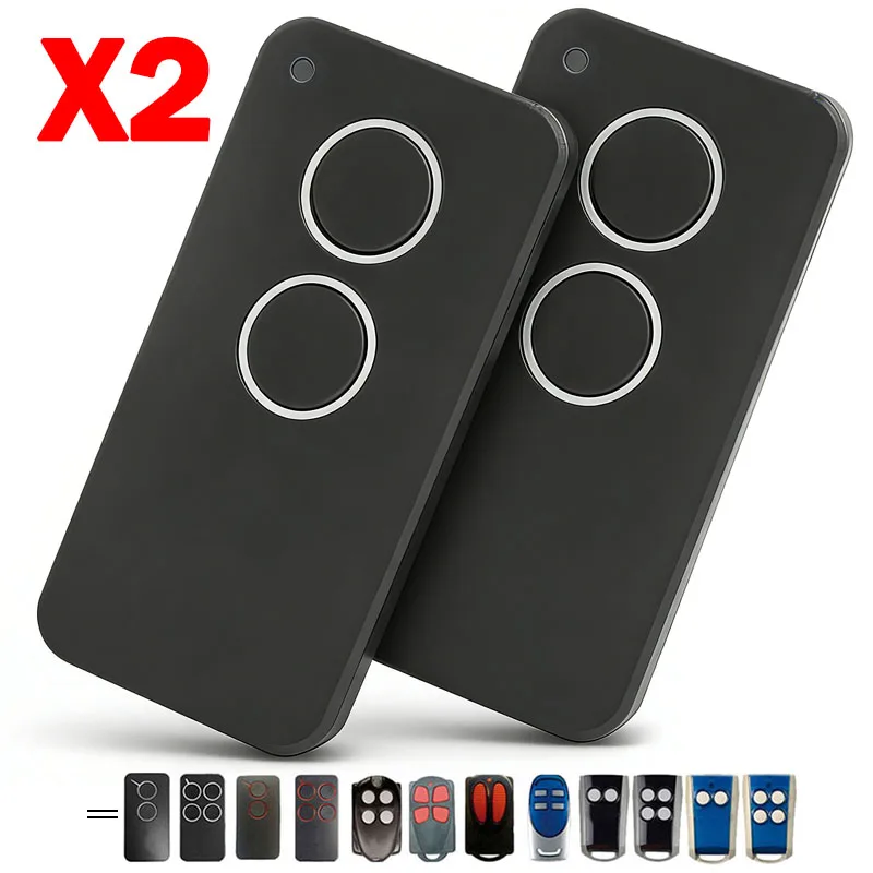 

2PCS V2 PHOX2 PHOX4 PHOENIX2 PHOENIX4 TSC2 TSC4 TRC4 TRC2 TXC2 TXC4 HANDY2 HANDY4 Garage Door Opener Remote Control 433.92MHz