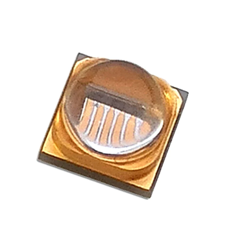 LED UV Sensor Chip 3W High Power 254nm 275nm 295nm 308nm with 30-Degree Lens for Industrial Detection And Curing Applications