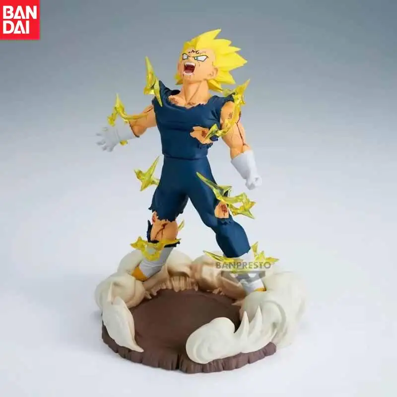 BANDAI Original en stock DRAGON BALL Z boîte d'histoire majine VEGETA nouvelle Figure Anime modèle Collection décoration ornement cadeau