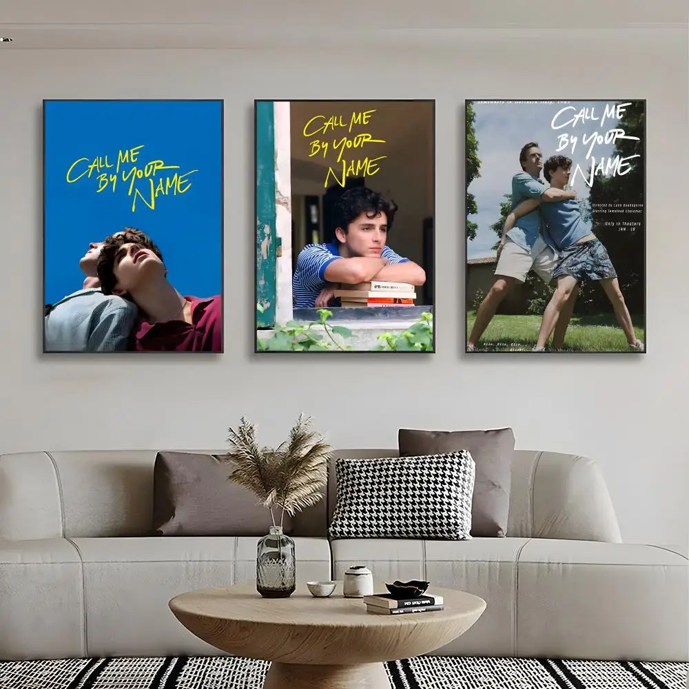 1 قطعة C-Call M-Me باسمك المثليين الحب الفيلم المشارك جدار الفن طباعة ملصق ديكور جدارية ديكور المنزل هدية غير المؤطرة #3