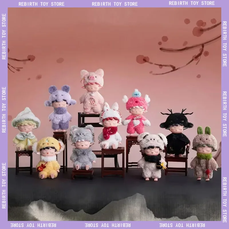 

Genuine Heyone Mimi Wu Shi Xiao Yao Guai Series Blind Box Mystery Box Dolls Pvc Material Kawaii Anime Figure Toys Birthday Gif