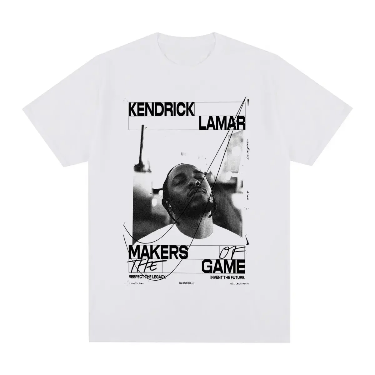 

Kendrick Lamar Vintage T-shirt DAMN Hip Hop Rapper Cotton Men T shirt New Tee Tshirt Womens Tops