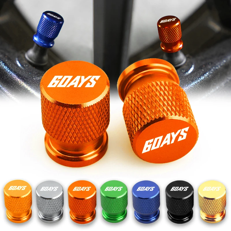 Brand-new high quality For KTM XC XCF XCW SX SXF EXC EXCF TPi 6Days Accessories CNC Aluminum Wheel Tyre Valve Cap 1 Pair