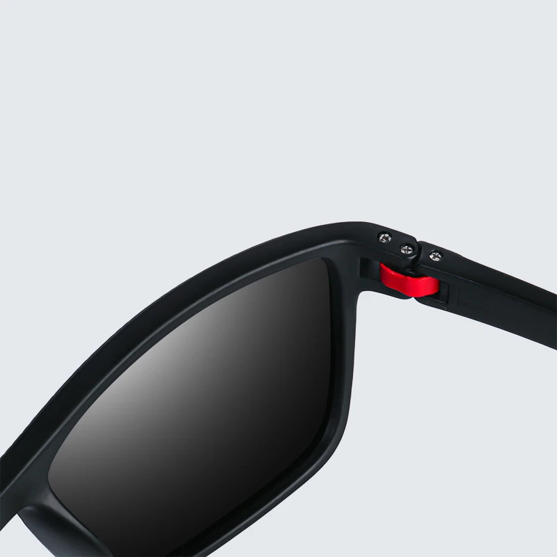 Mode Hohe Qualität Marke Neue Polarisierte UV400 Sonnenbrille Männer Frauen Quadratische Matte Rahmen Gläser – Detail 11