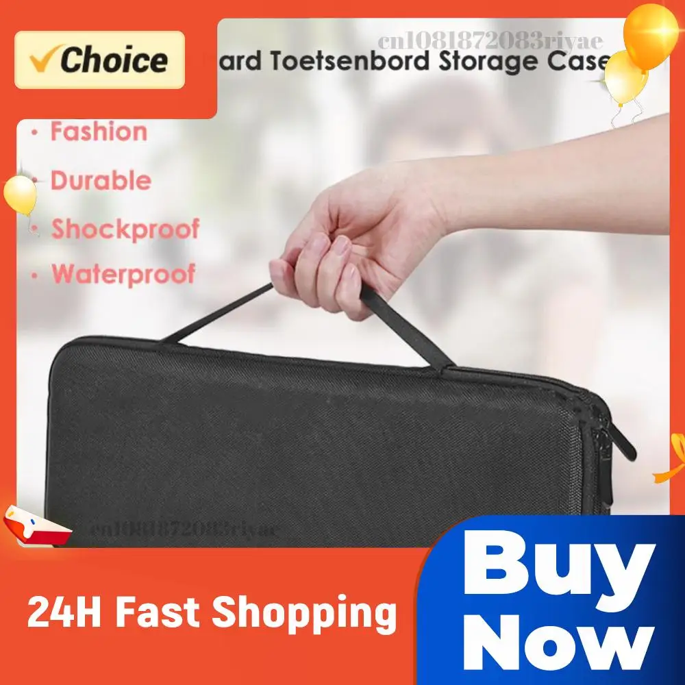 Mechanical Keyboard Storage Box Pack Waterproof Portable Carrying Case for Logitech MX Keys Wireless Keyboard