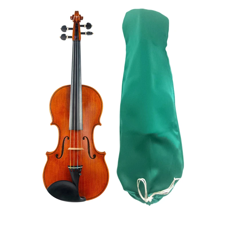 Ultra-thin breathable violin case, moisture-proof and dust-proof violin bag with pockets