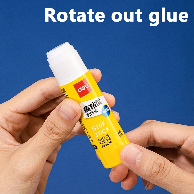 Deli Solid Glue Stick 6pcs/box Formaldehyde free high viscosity Glue Stick Perfect Office learning stationery supplies 15/20/36g