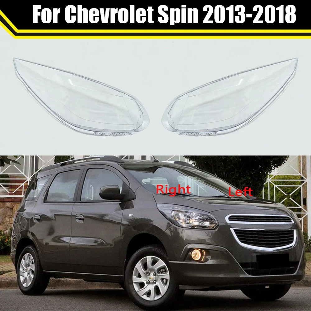 

For Chevrolet Spin 2013-2018 Front Car Protective Headlight Glass Lens Cover Shade Shell Auto Transparent Light Housing Lamp