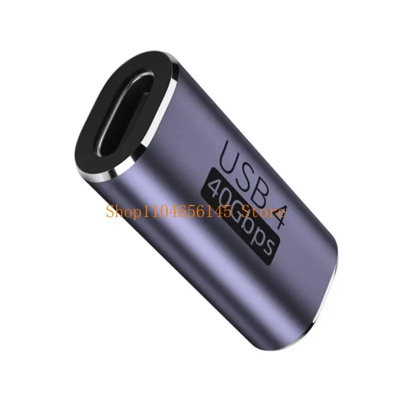 

652F USB C Coupler USB Type C Female to Female Adapter Extender Support 100W Charging