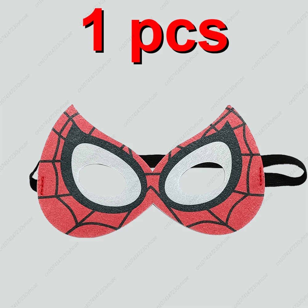 1/5/10PCS Disney Marvel Spider Man Halloween Masks for Kids Superhero Cosplay Costume Mask Children Christmas Party Gifts
