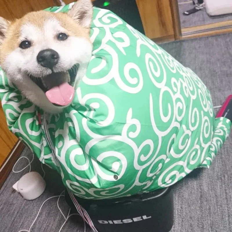 Pet Drying Bag Box Large Dog Dog Drying Clothes Hair Blowing Household Hair Blowing Bathing Shiba Inu Dou