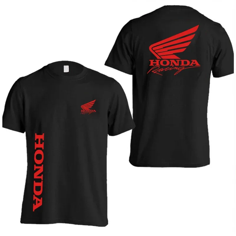 

Honda 26 Summer Pure Cotton Racing T-Shirt Men and Women T-Shirt Street Casual Casual Sports Top