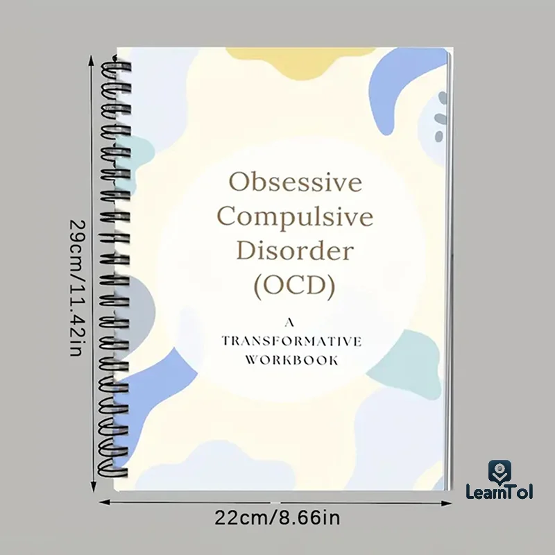Obsessive Compulsive Disorder (OCD) Workbook, Intrusive Thoughts, Exposure Relax, Anxiety Relief, Mental Health Self-Help Guide