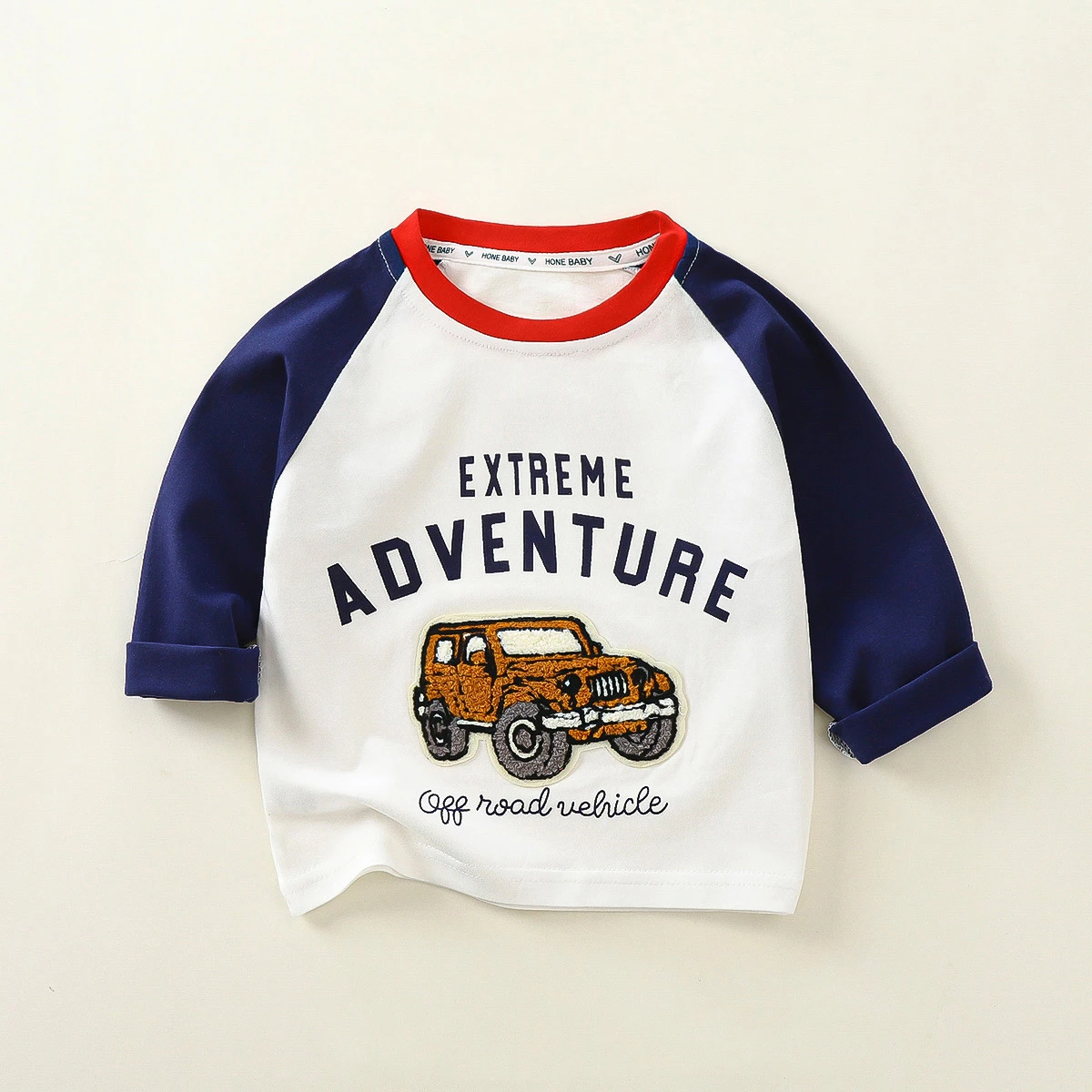 

18M-11T spring autumn children kids boys girls fashion cartoon cotton full sleeve T shirt