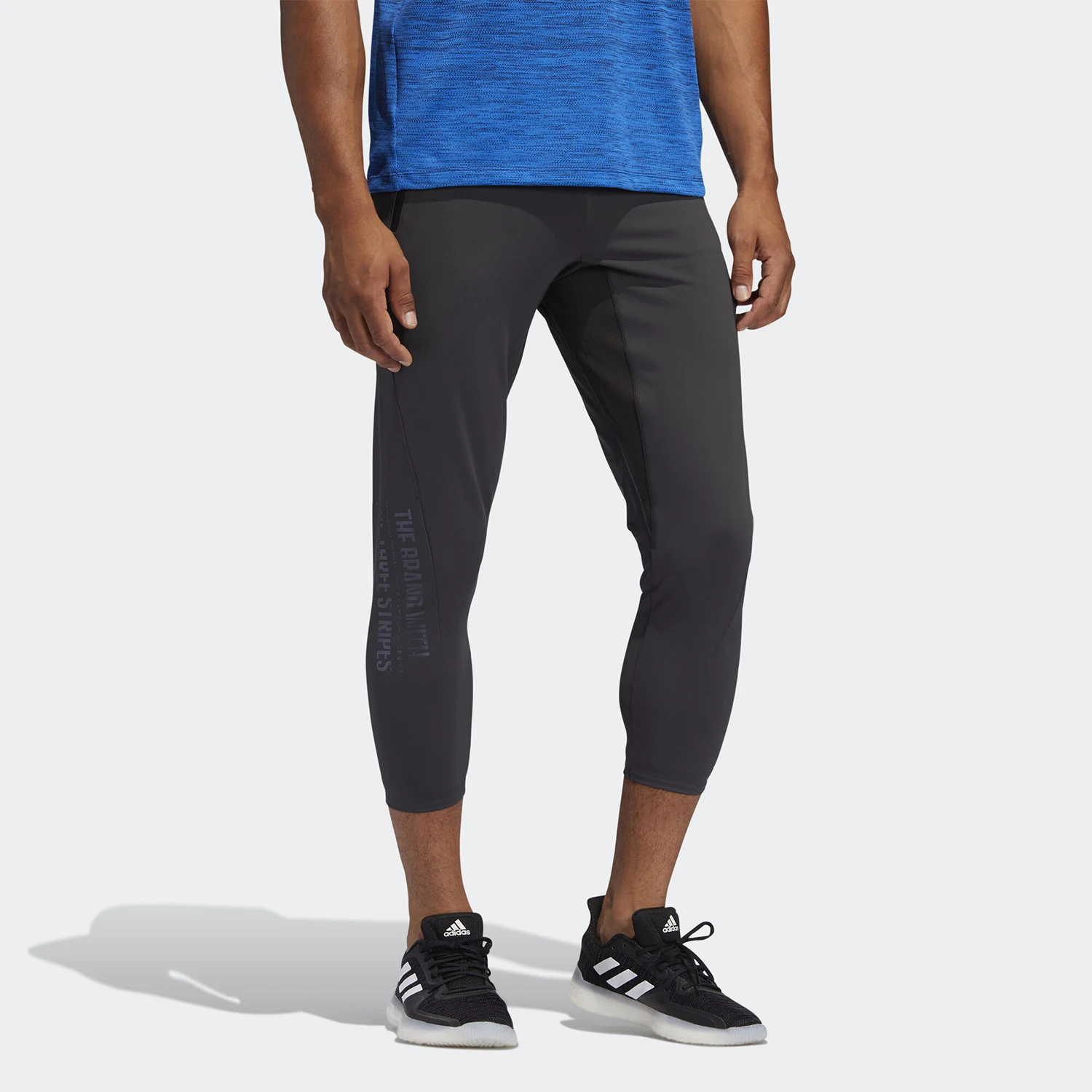 Adidas genuine seasonal new men's casual sports training cropped pants FJ6152