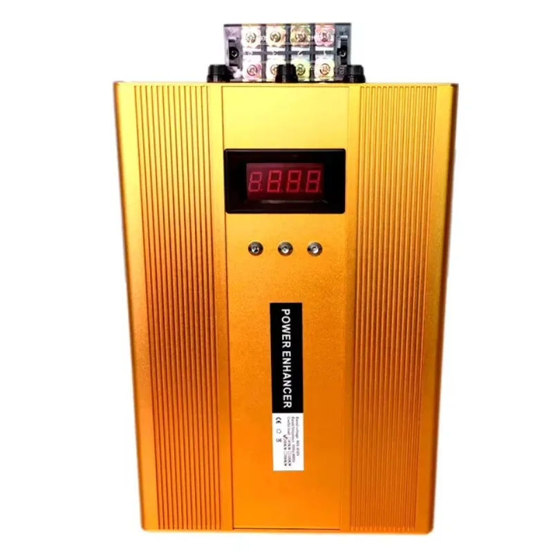 Aluminum power box ligent three-phase electrical energy saving equipment with LCD JP00