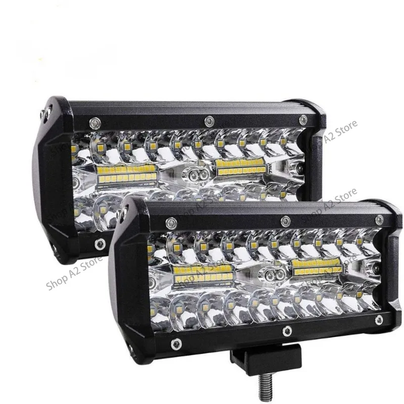Long spotlight truck 24V12v super bright excavator reversing light engineering shovel motorcycle headlight modified fog light