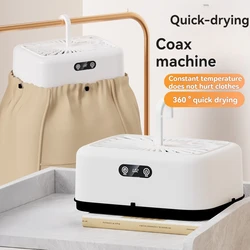 Mini Multifunctional Dryer Electric Clothes Dryer Portable Compact Foldable Laundry Dryer Machine with Dryer Bag and Time Settin