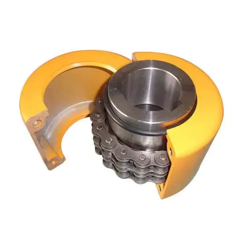 High Torque KC-6022 Roller Chain Coupling Shaft Coupling for Shipbuilding Machinery Marine Propulsion Systems