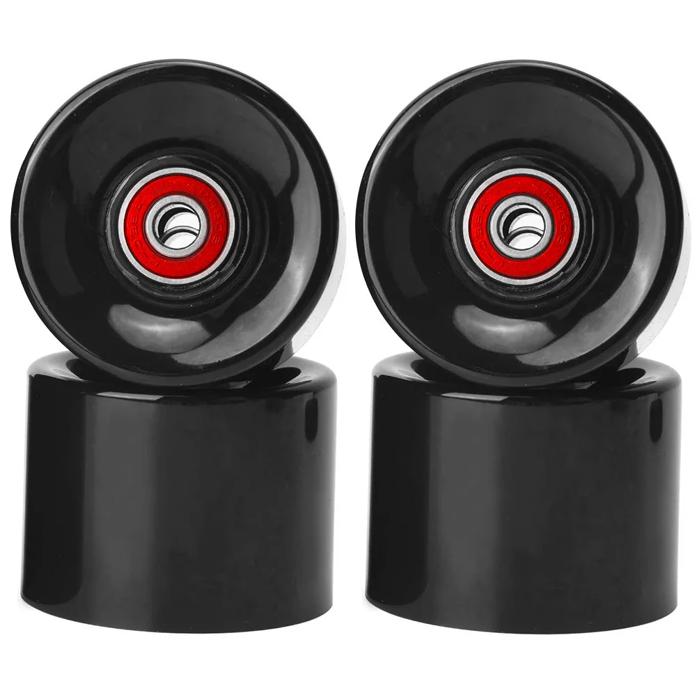 For Smooth Cruising Skateboard Wheels Skateboard Wheels With Bearings Skate Board Smooth Ride Wheels 70x51mm Dimensions