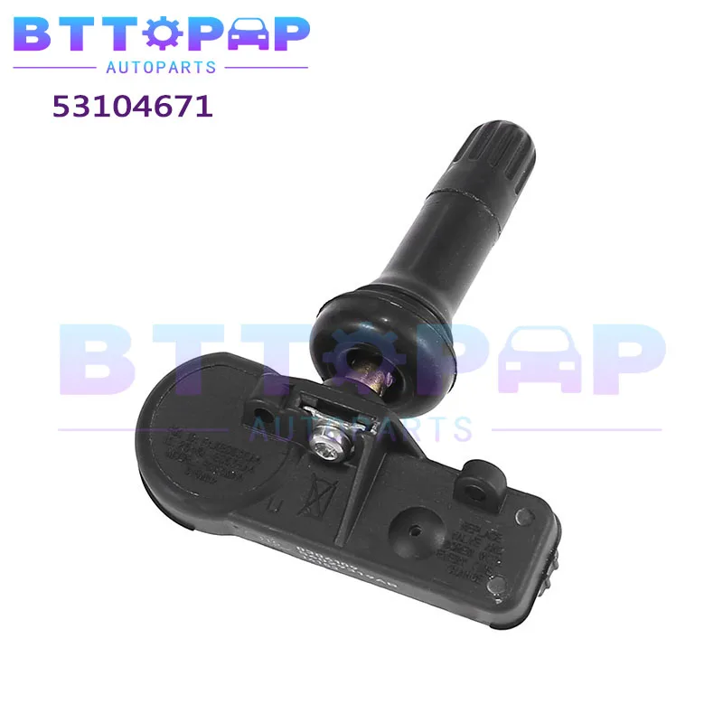 53104671   Sensor de pressão dos pneus tpms 433mhz para fiat egea doblo linea freemont fiorino strada lancia delta alfa romeo mito