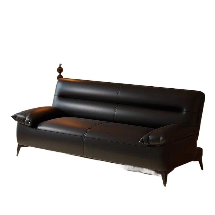 Cat scratching skin folding sofa bed integrated dual-purpose living room small apartment rental room three-person simple sofa