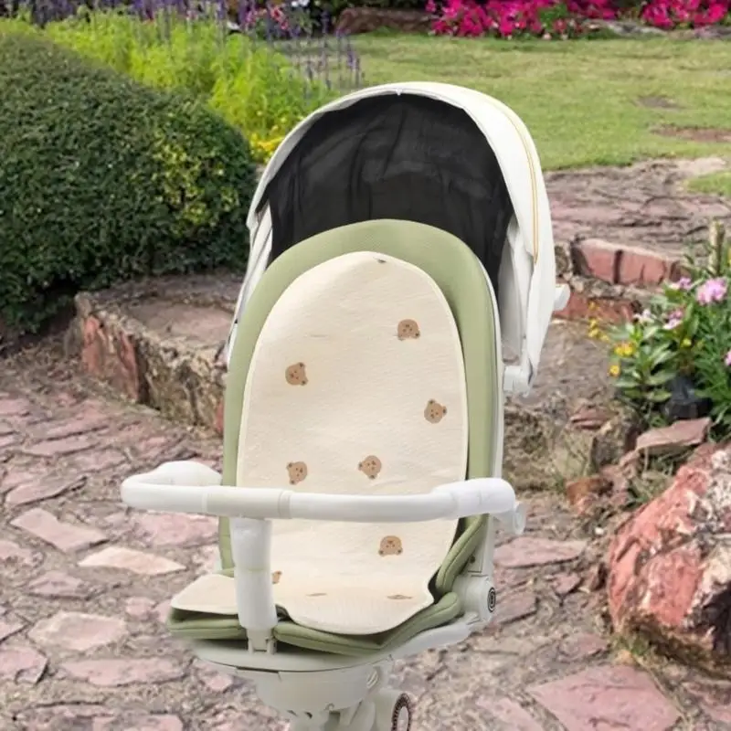 CORB Kereta Bayi Bantal Balita Kursi Dorong Kursi Liner Musim Panas Bantalan Pendingin untuk Kereta Dorong Bayi Bantal Bernapas