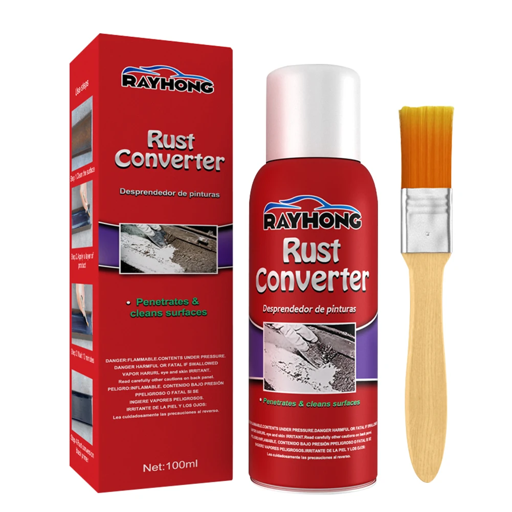 100ml Rust Converter Anti-Rust  Inhibitor Metal Surface Paint Cleaner